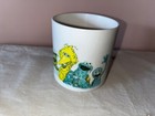 CUTE VTG PLASTIC MUG 1978 SESAME ST. Oscar BIG BIRD Cookie Monster GROVER Muppet — photo 1