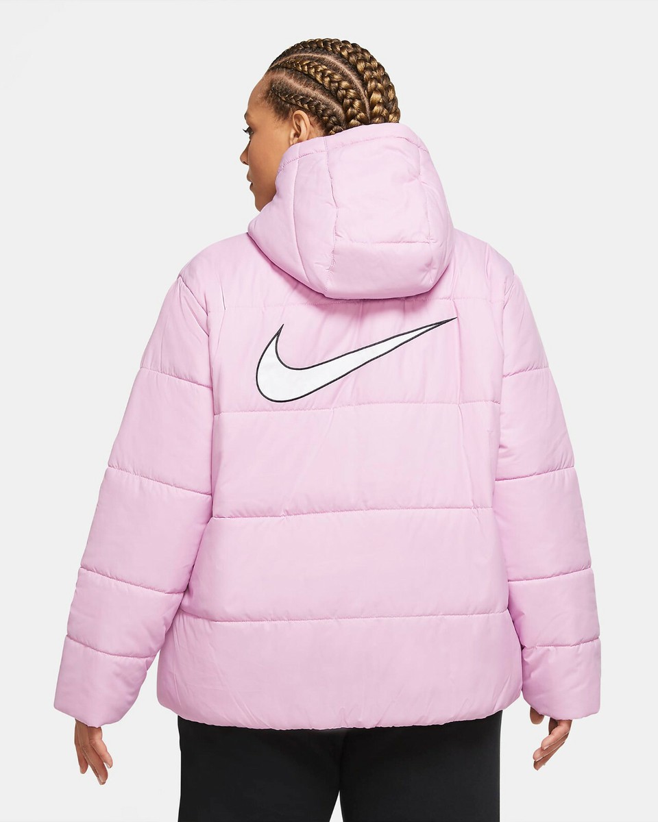 NIKE SPORTSWEAR SYNTHETIC-FILL JACKET BEYOND PINK,BLK DA2046-680 WOMENS  SIZE 1X
