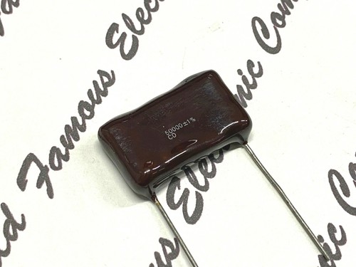 1pcs - CDE 50000P (50000pF 0.05uF 50nF) 500V 1% Silvered Mica Capacitor - 第 1/4 張圖片