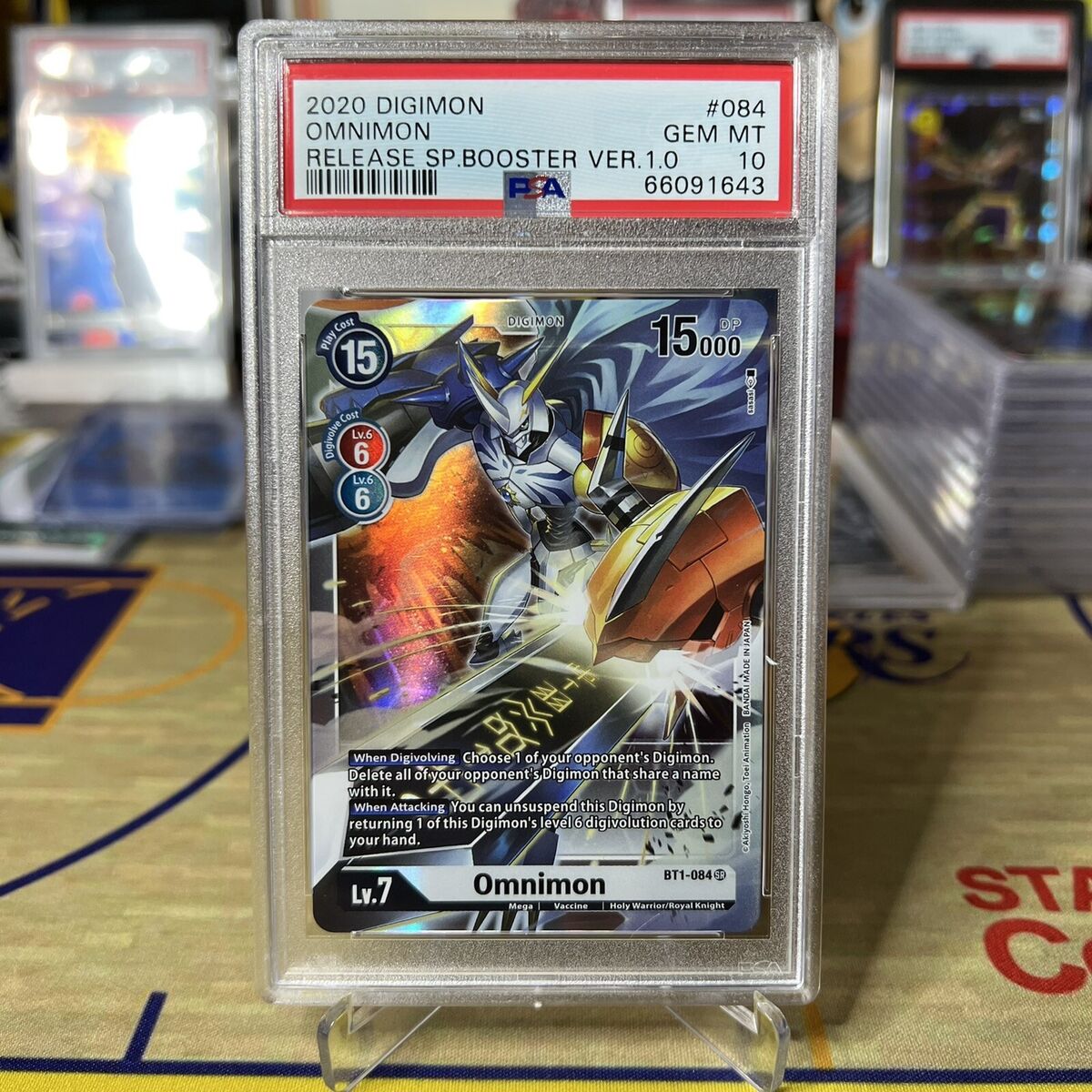 Omnimon BT1-084 DIGIMON CARD GAME PSA 10 | eBay Omnimon BT1-084 DIGIMON CARD GAME PSA 10 | eBay