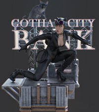 Catwoman 1/4 Scale Statue - GOD LINK STUDIO D...