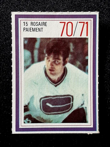ROSAIRE PAIEMENT 1970-71 ESSO POWER PLAYERS 70-71 NO 48               45966