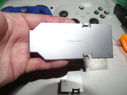 Nintendo GameCube Bottom ^^Two-Piece^^ Trim Set *1 & 2*-Silver-Just OK-READ ALL - Picture 3 of 8