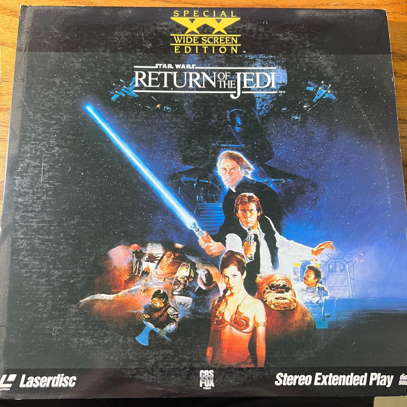 USED LASERDISC STAR WARS Return of the Jedi (Stereo Extended Play