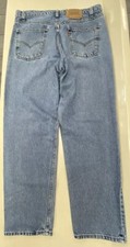 VTG LEVI  S 550 Orange Tab Jeans Men 32x31 faded Wash Relaxed Taper Tag 90s 36x32