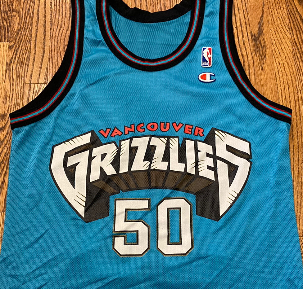 Vancouver Grizzlies Big Country Bryant Reeves Vintage Champion