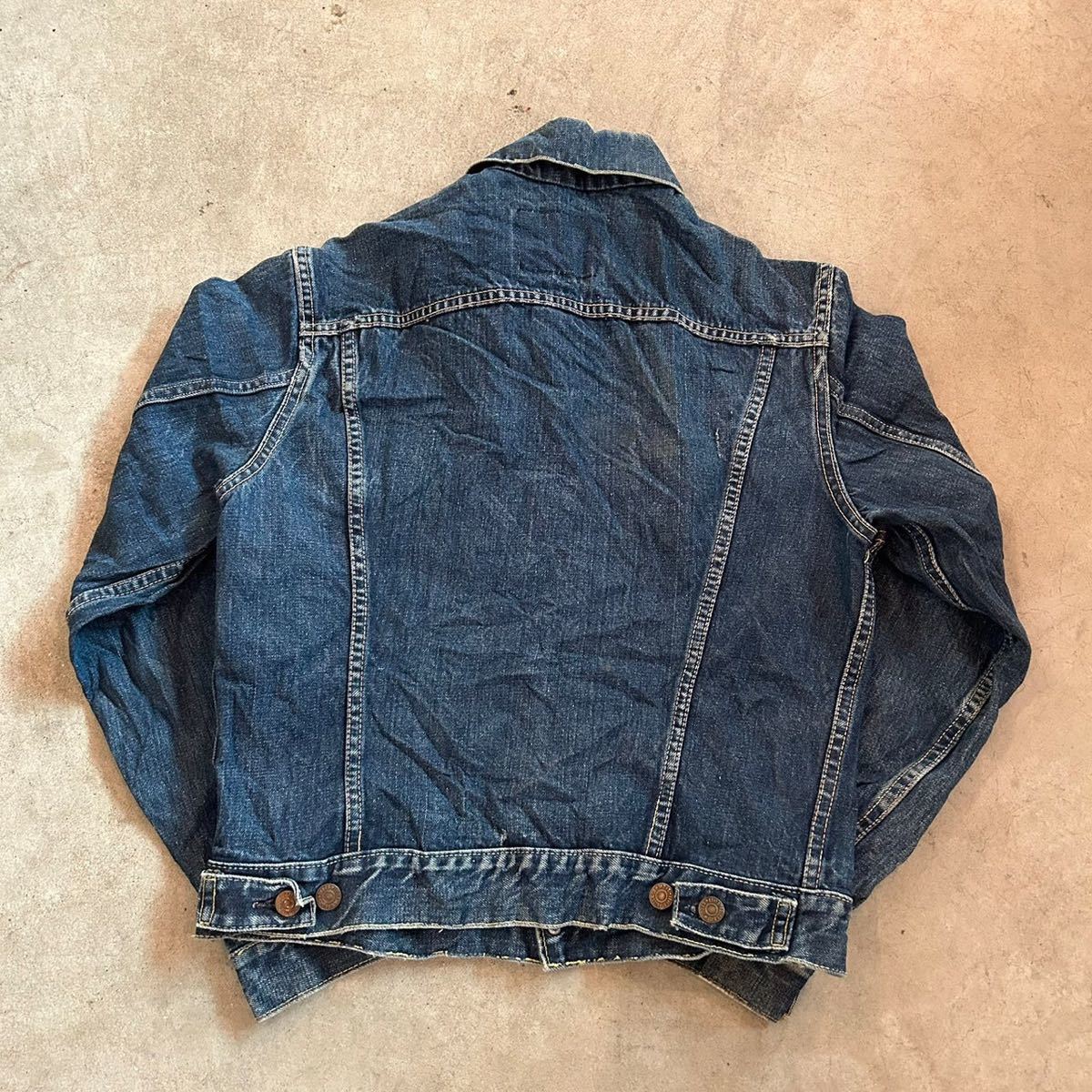 Vintage 1960s Levis 557XX Gala 3rd Denim Jacket Outer Mens Vintage 1960s Levis 557XX Gala 3rd Denim Jacket Outer Mens