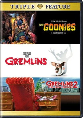 Goonies + Gremlins & Gremlins 2 DVD w/ Slip Cover NEW Factory Sealed