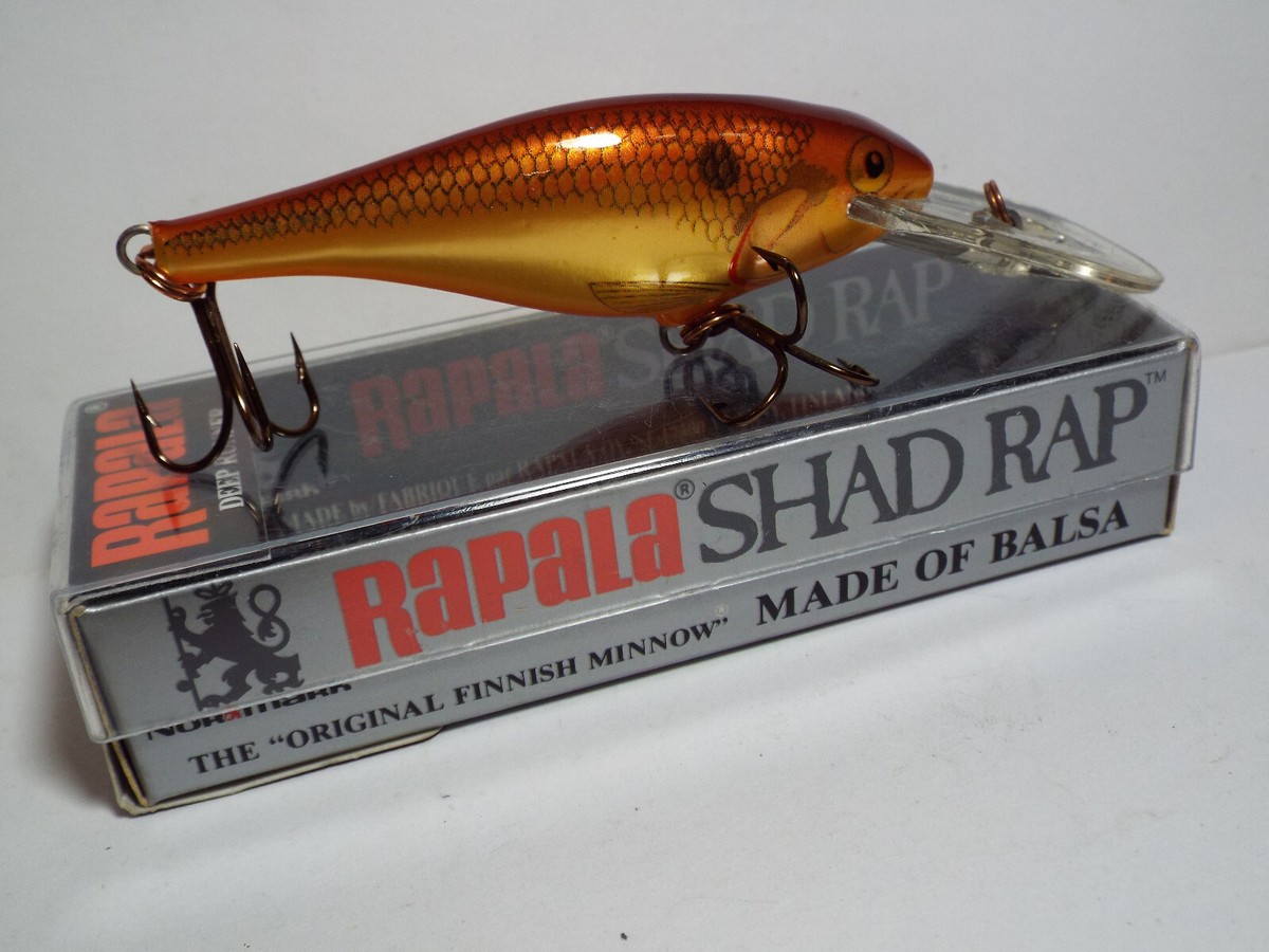 Rare Rapala Deep Runner SR-7 CW - Crawdad 2 3/4" - Vintage NOS 1987/88