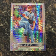 2022 Topps Chrome Sonic Prism Refractor - #187 Jon Lester