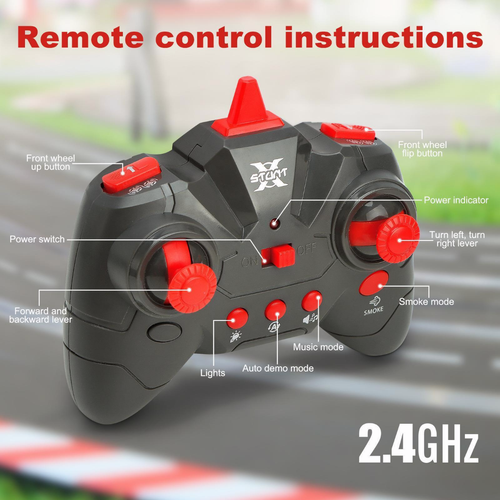 Gesture Sensing RC Stunt Car with Light Music Control Hand Gesture - Picture 16 of 22