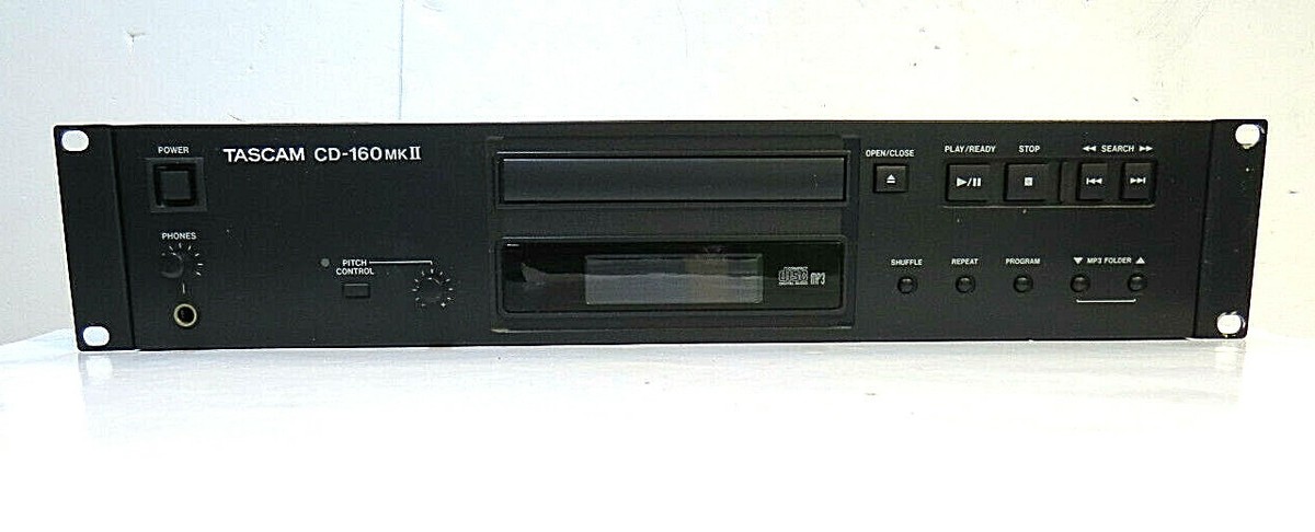 TASCAM CD-160 MK II PROFESSIONAL CD PLAYER | eBay
