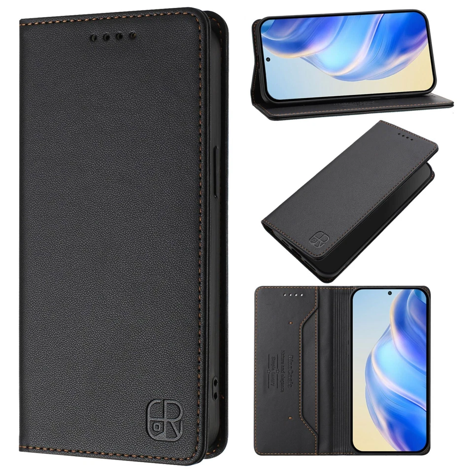 For Samsung Galaxy Note20/Note20 Ultra Note10 Flip PU Leather ID Card Case Cover - Image 3 of 4