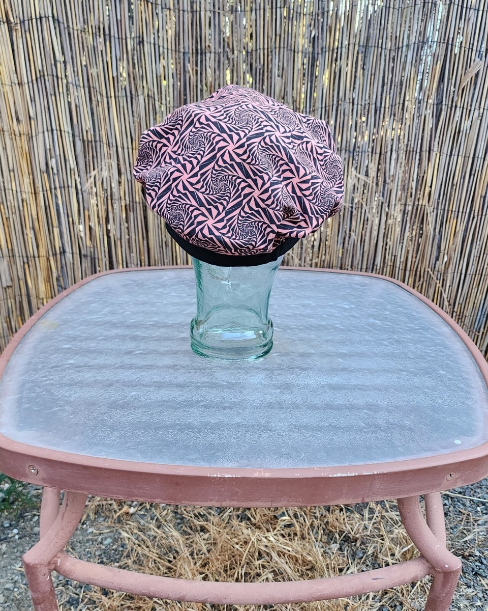 Vintage 1980s VISION STREET WEAR Beret Hat Original Skateboard Cap