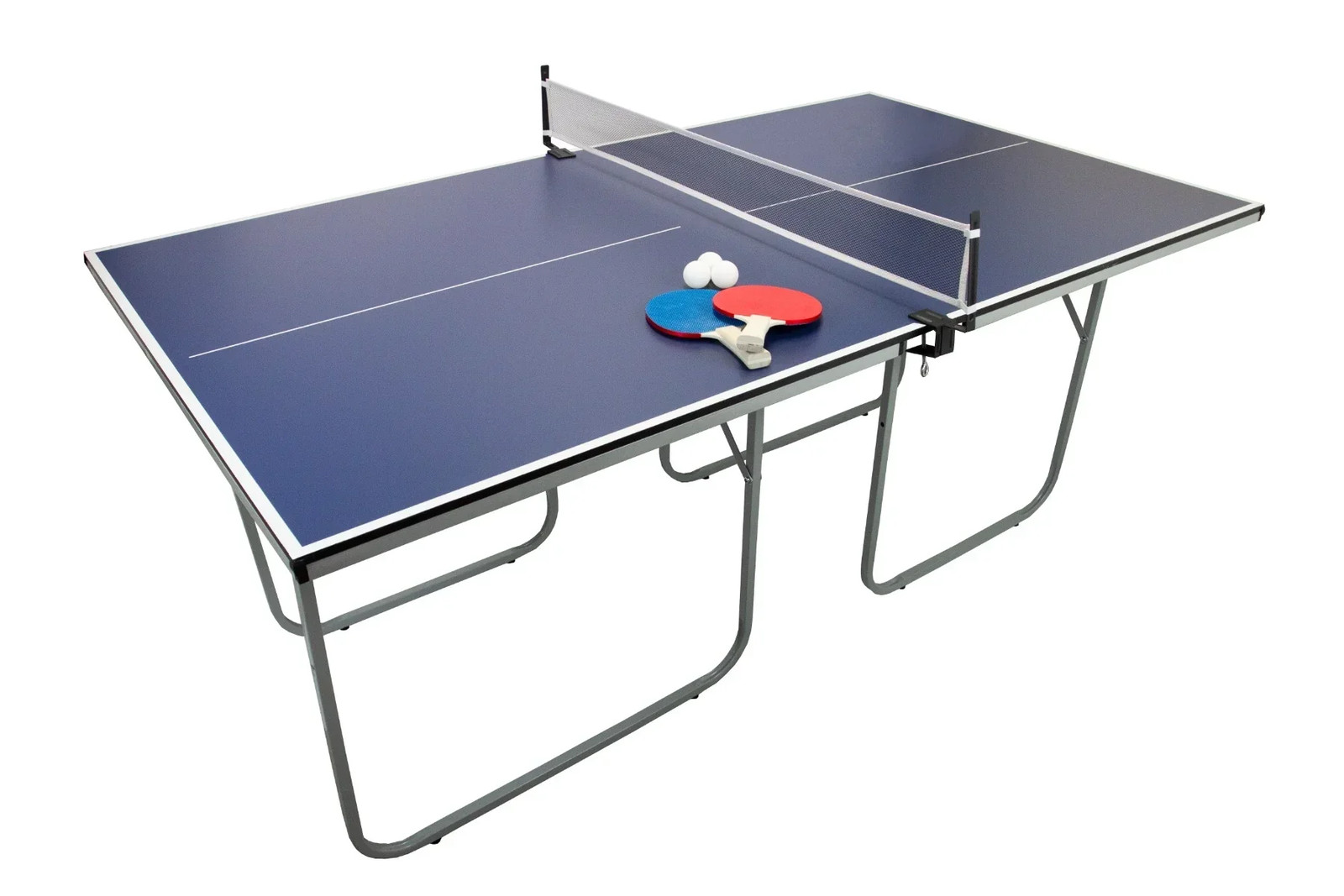 Table Tennis Table Folding 4 legs 181cm Ping Pong Table Portable