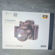 DC226 8K Ultra HD Digital SLR Camera Auto Focus Brown