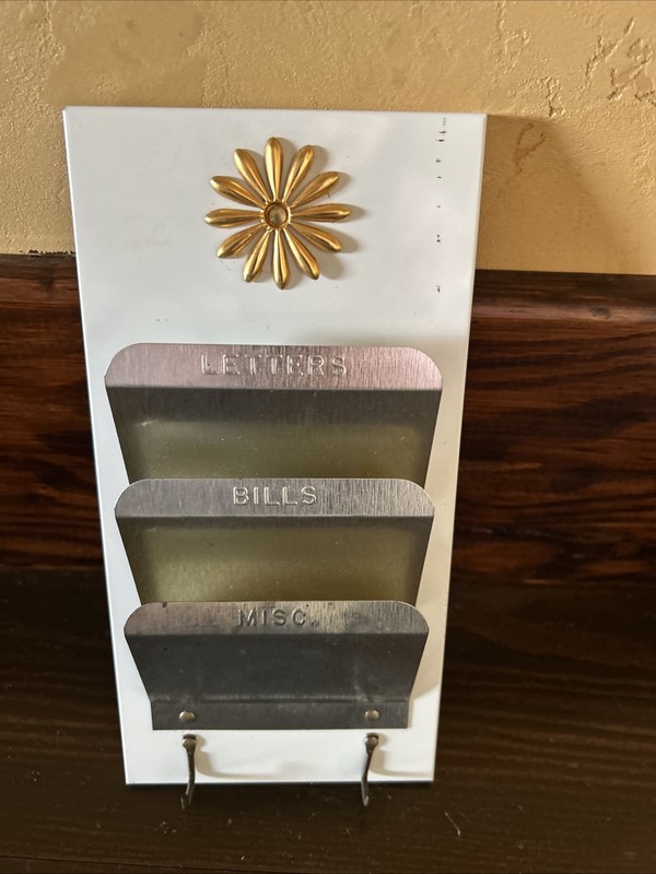 Vintage Wall Mounted Letter Organizer