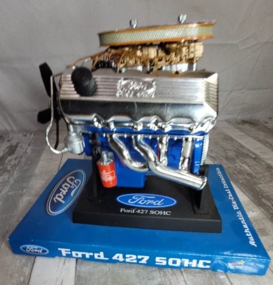 Liberty Classics 427 SOHC Ford Engine Model Moving Parts Excellent Condition - Image 3 of 4
