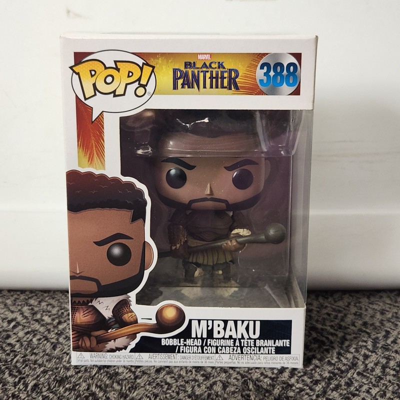 Funko Pop! Black Panther M'Baku #388 Vinyl Figure Marvel Wakanda