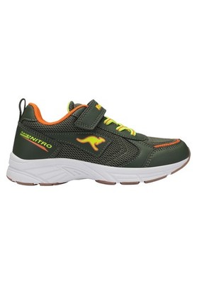 KangaROOS Kinder K-Ni Chino EV Sneaker 10281 000 8167 Olive/vibrant Orange