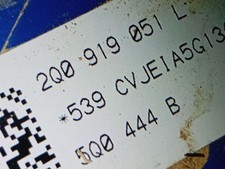 2Q0919051L KRAFTSTOFFGEBER / 2675630 FÜR VOLKSWAGEN T-CROSS C11, D31 1.0 TSI