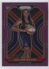 2021 Panini Prizm WNBA Purple Prizm 39/99 Aaliyah Wilson #99 4m4