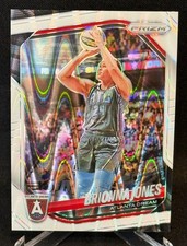 2025 Panini Prizm WNBA Brionna Jones #107 Atlanta Dream White Seismic Prizm