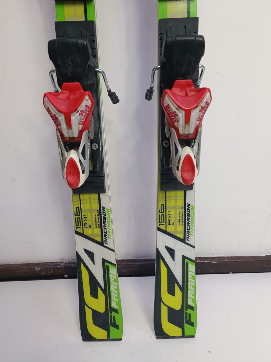 Fischer RC4 World Cup SL 156cm ski + Marker 14 Bindings Winter