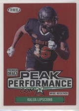 2020 Sage Hit Peak Performance Red 1/50 Kalija Lipscomb #PK-KL 1p5
