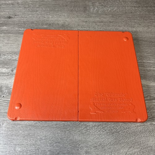 The Ultimate Martial Arts Board Orange Strike Re-breakable Nylon Training Board