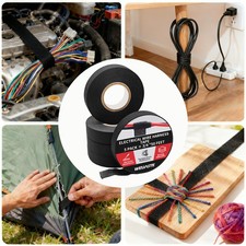 Roll 3/4"x50FT Wiring Harness Tape - High Temp Self-Adhesive Cloth Tape H22