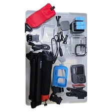 GoPro Hero 9 Diving Set Tripod + Extra Battery & Charging Stand, Used