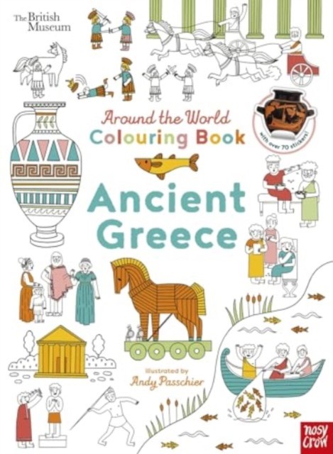 British Museum: Around the World Colouring: Ancient Greece (Paperback Book)