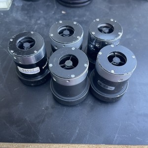 Lot Of 5 X15/0.28 Reflecting Microscope Objective Lens, Untested, Sold As Is