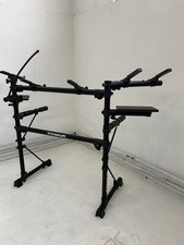 Titanium Racks Professional Modular Keyboard Workstation 2 Tier Trays Mic