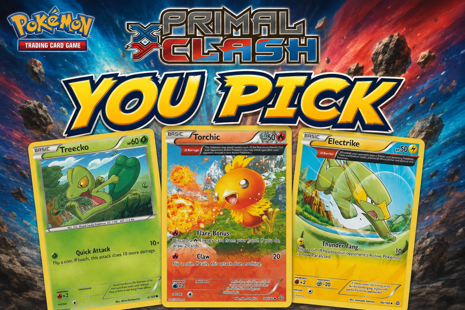 Pokemon TCG: XY Primal Clash /160 You Pick Choose Your Card Complete Your Set