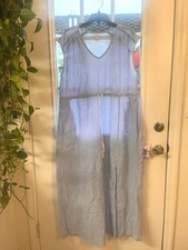 Jcrew Womens Light Blue Maxi Sleeveless Breathable Beach Summer Dress XL