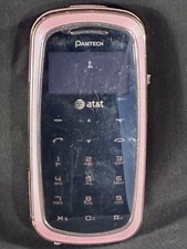 Pantech Impact P7000 Pink AT T Cell Phone QWERTY Keyboard Vintage 2009 Untested