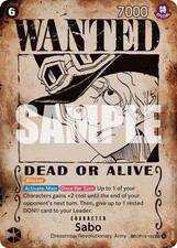 Sabo (120) (Wanted Poster) OP13-120 Carrying on His Will Foil