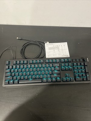 HyperX Alloy Rise   Hot-Swappable Mechanical Gaming Keyboard Open Box