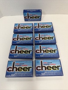 Lot Of 9 Cheer Colorguard 1.4 Oz Single Load Laundry Detergent Powder Vending