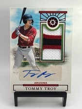 Tommy Troy Auto 2024 Panini Boys of Summer /49 Prospect Signatures #PMS-TT Relic