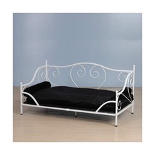 Pet Couch Bed, Large Dog Sofa Beds, Dog Furniture, Medium Pet Couch,Metal Fra...