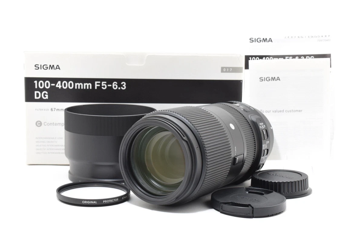 Sigma Canon EF 100-400mm Focal Camera Lenses for sale | eBay