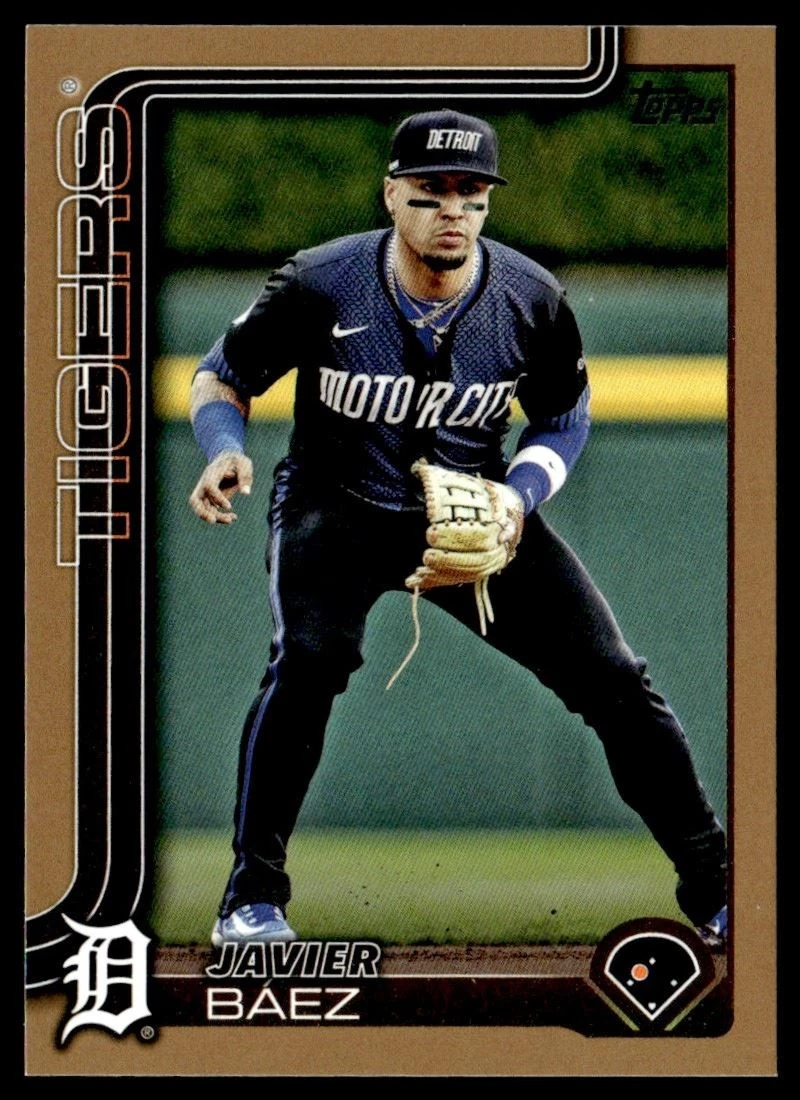 2025 Topps Gold Javier Baez 1165/2025 Detroit Tigers #545