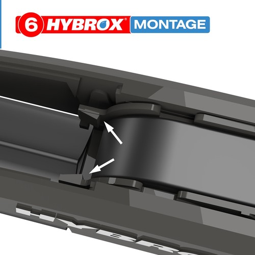 Tergicristallo HYBROX FRONT per Toyota - Prius Plus (2011-2021) - Foto 7 di 9