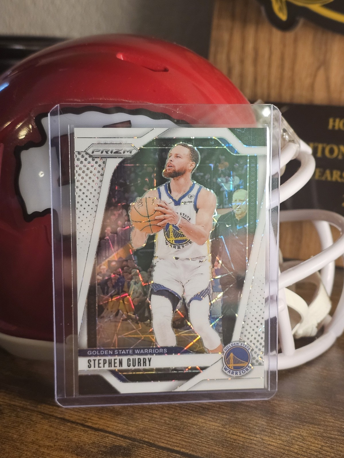 2024-25 Panini Prizm - Stephen Curry #134 White Lazer Prizm /275