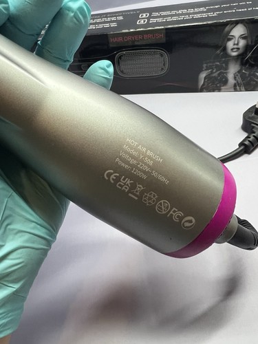 Hair Dryer Straightener Brush One Step 1200W Powerful Blow Ionic Hot Air Salon - Picture 18 of 22