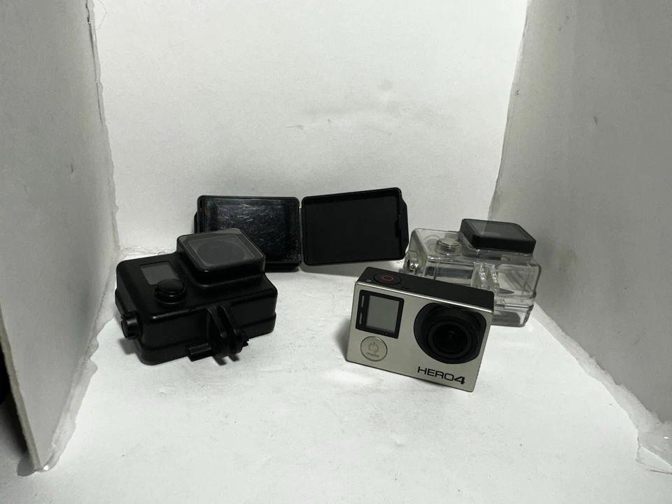 Gopro Hero4 Edición Negra Con MUCHOS Extras Pantalla LCD, ¡Y Más!! Foto 2 de 4