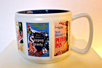 Disney Classic Movie Ceramic Coffee Mug 17 oz EUC - Retired